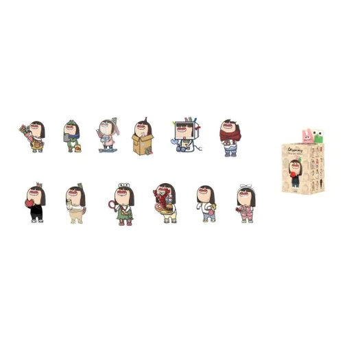 POP MART Жевательная резинка Monster Wild Everyday Коллекция Слепые коробки Один Mystery Коробка Целая коробка 12 шт