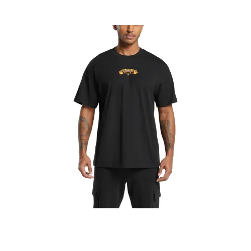 GYMSHARK Workout Шестерня T Рубашка Мужская Черная