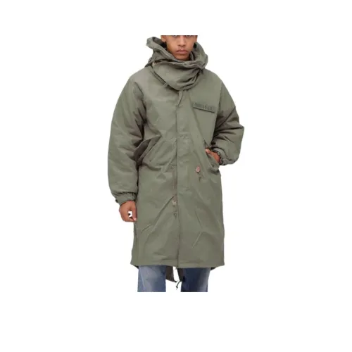 AVIREX Куртки и Пальто Мужской Оливково-Зеленый