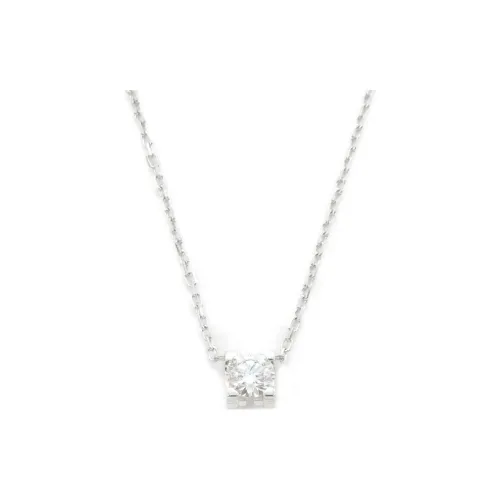 Колье Cartier 18K Белое золото Женское Серебро