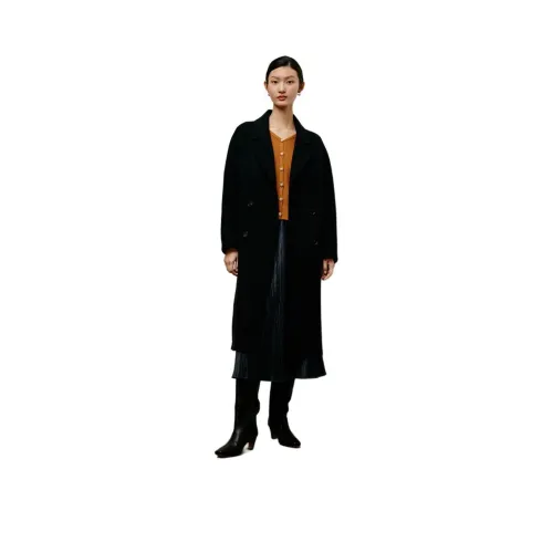 TKY SHOP Черное Женское Пальто