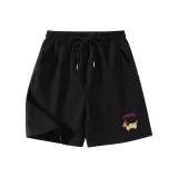 Чёрный (Fa Яблоко Щенок Логотип на передней части, левая сторона, низ)