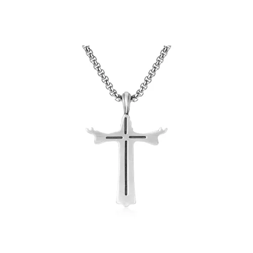 EVBEA Pure Олово Подвеска Нержавеющая сталь Ожерелья Унисекс