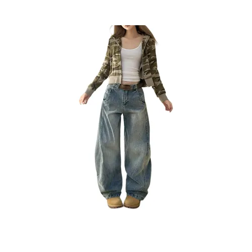 Pirkadat Синие Унисекс Джинсы