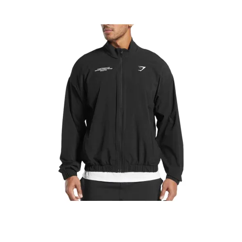 GYMSHARK Черные Мужские Куртки