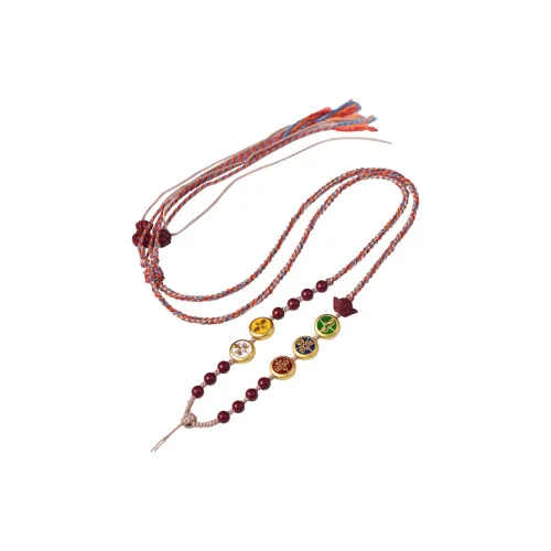 Runyangshi Хлопок лен смесь ожерелье подвеска цепь унисекс