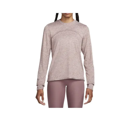 nike Dri FIT Swift Элемент UV Стандартный Бег T-Рубашка Женская Дымчатый Светло-фиолетовый