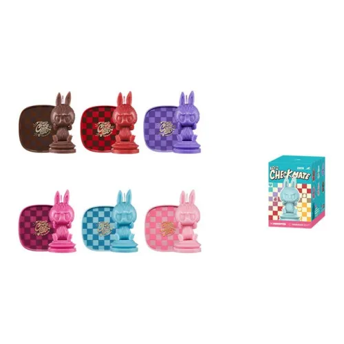 POP MART Коллаборация коллекция Chinese Chess Adventure аромат свечи слепые коробки один Mystery коробка целая коробка 6 шт