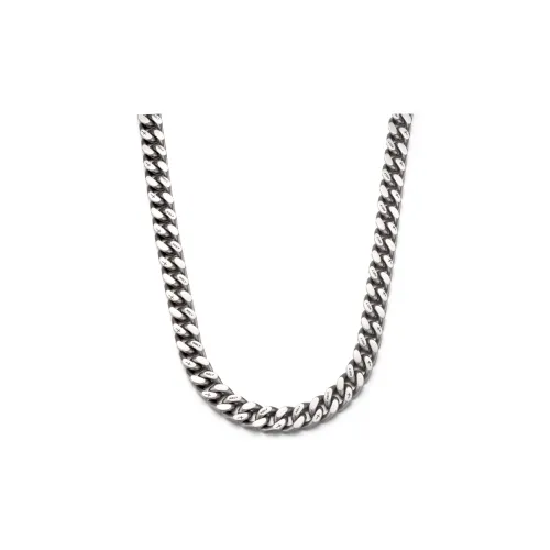 IDEAGEMER Титановые стальные ожерелья для мужчин