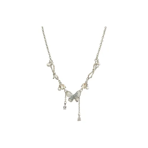 UTD Pearl Fringe Necklace Women's