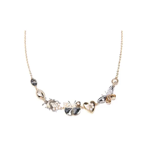 Swarovski Магнитные Золотые Ожерелья Женские