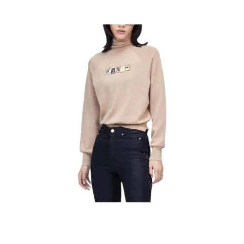 KARL LAGERFELD / Karl Lagerfeld Jeans CAMEL Женские Свитера