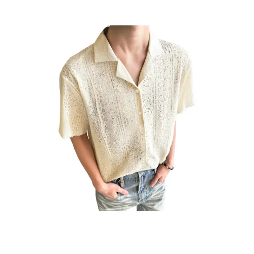 YEARNED Абрикос Унисекс Рубашки