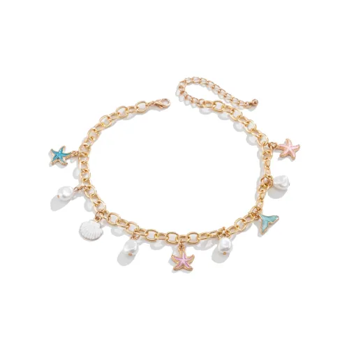 QIANFANGDAHUANGYE Сплав Ожерелья Женские