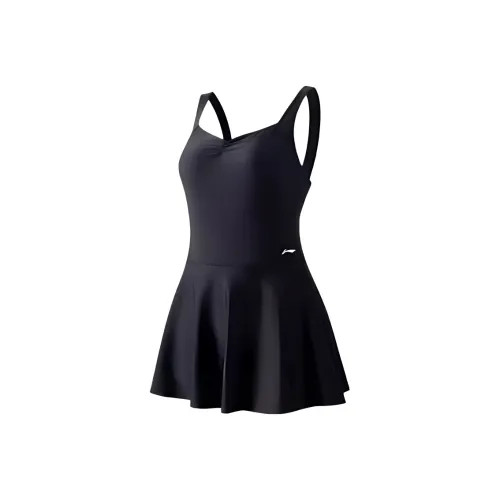 Подкладка Sports Series Платья и Юбки для плавания Женские Ночной Черный