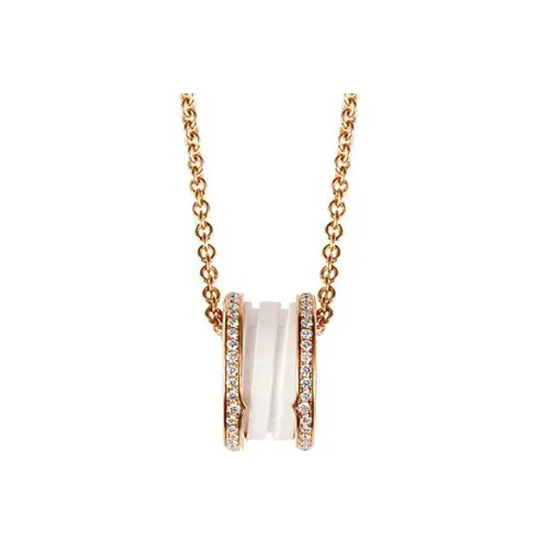 BVLGARI B.Zero1 Series 18К Розовое золото Ожерелье Унисекс