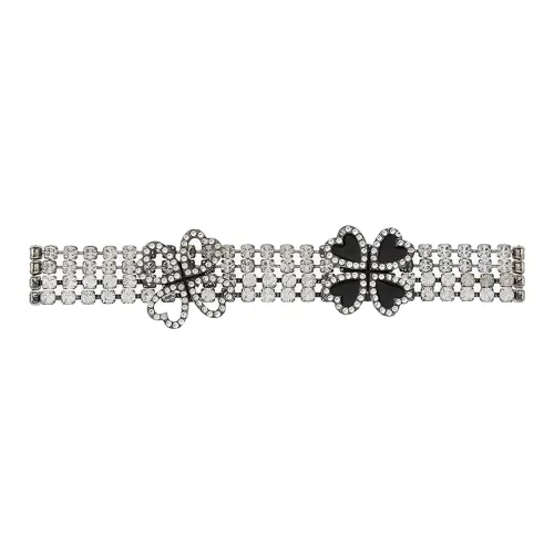 SAINT LAURENT Ожерелья Серебряные Женские