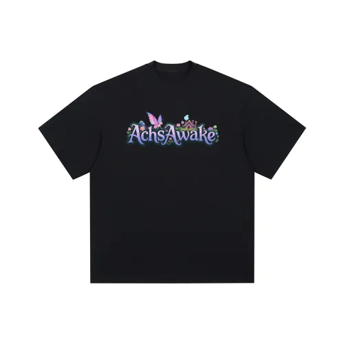 ACHS AWAKE Короткий рукав T-рубашки унисекс