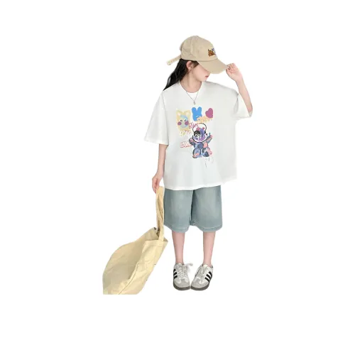 Because No Повседневная спортивная одежда 2 предмета комплект белый детский