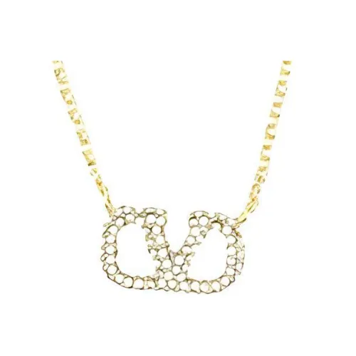 Valentino Brass Necklaces Золотой Женские