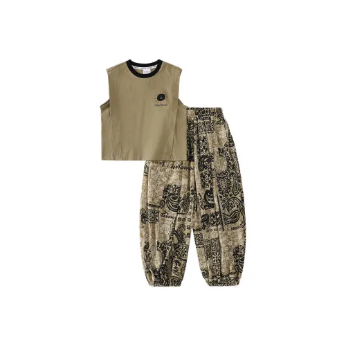 Mami Macca Повседневная спортивная одежда 2 предмета комплект для детей в возрасте 3-7 лет