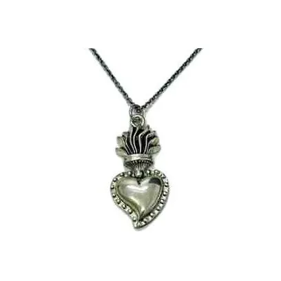 NOVE25 Ожерелья Женское Серебро Черный