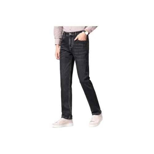 Red Bean Повседневные брюки Мужские Синий Черный