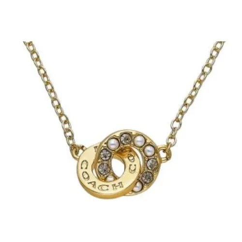 COACH Брасс Колье Женские Золото