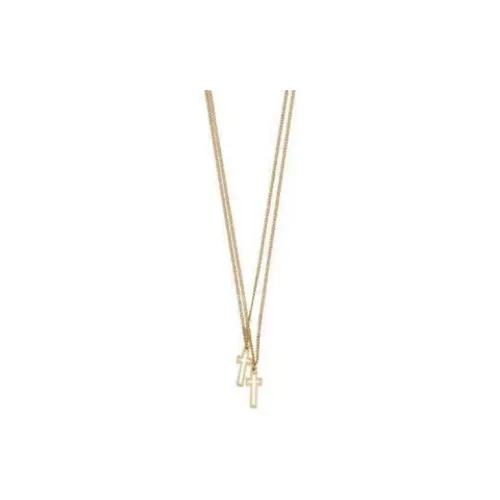 DSQUARED 2 Латунь Олово Сплав Ожерелья Мужской Золото