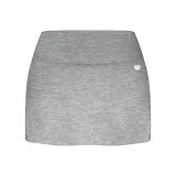 Серая короткая юбка