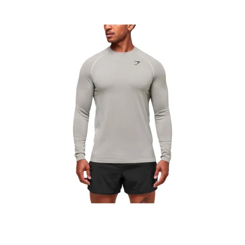 GYMSHARK Серый Мужской T-Рубашки