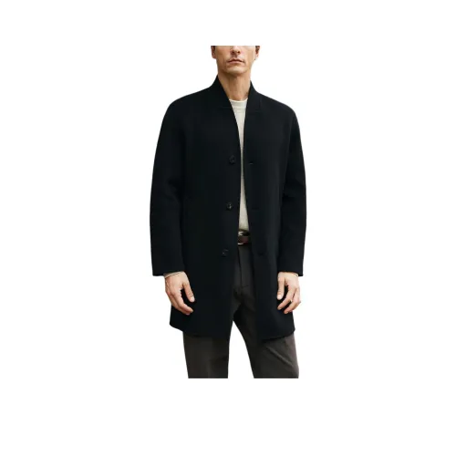 St. H Черное Мужское Пальто