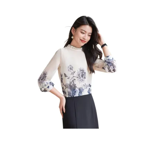 Like The Age Of Water Рубашка Женская Абрикос