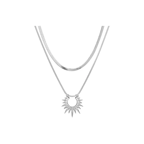 Cooraree Титановые стальные ожерелья унисекс