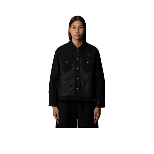 The North Face FW AW24 Пуховая куртка Женская Черная