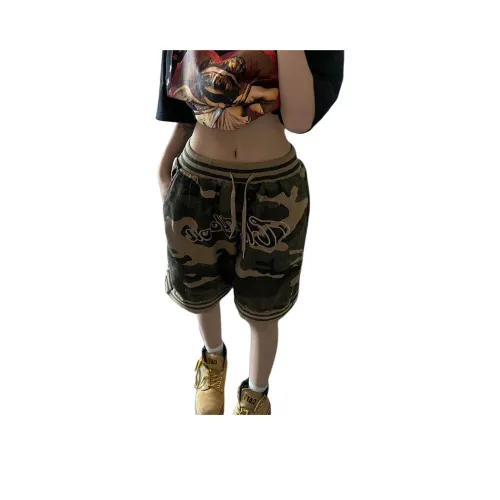 AN Камуфляж Женские Повседневные Шорты