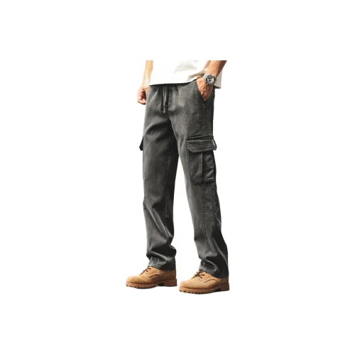 JIELEINUO Мужские Карго Брюки