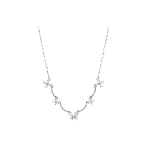 Clect Синтетический кубический цирконий Ожерелья Женские