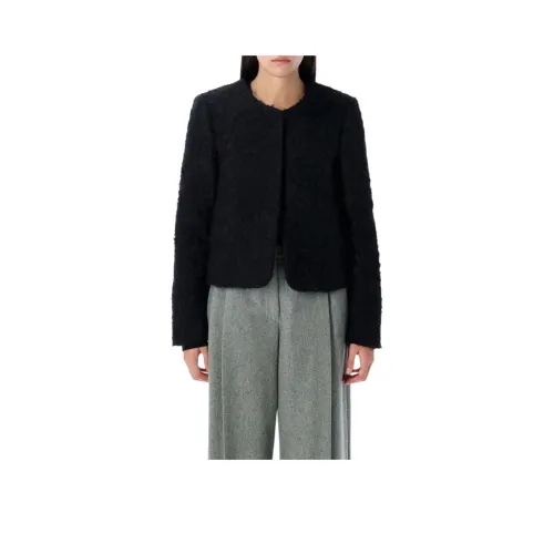 The. garment Black Женские Куртки