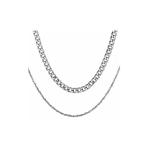 66ROUTE 66 Титановые стальные ожерелья мужские