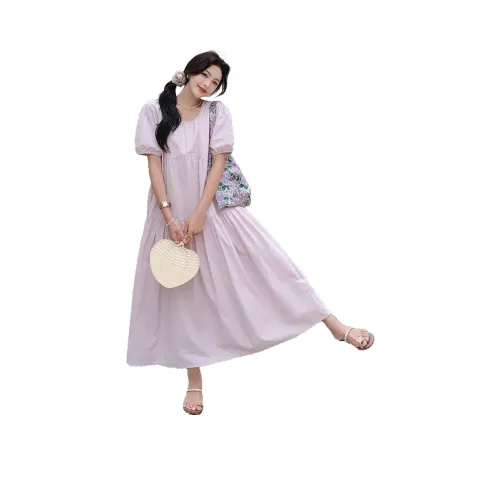 TEME Короткий рукав Платье Женское