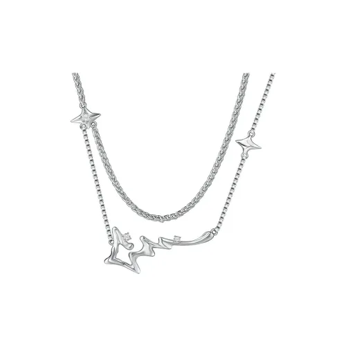 Abyb Charming Циркон Ожерелье Унисекс