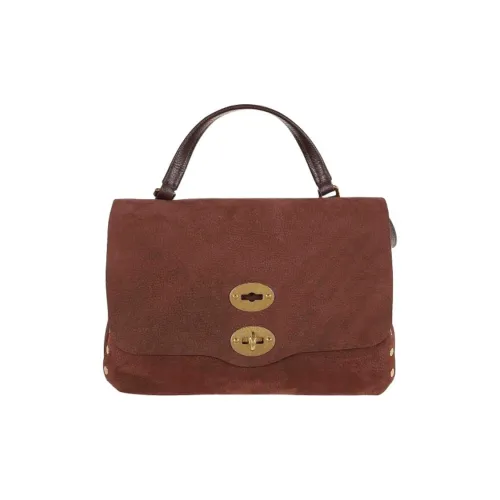 Zanellato Postina Телячья кожа Сумка через плечо Сумка Маленькая Женская Красная