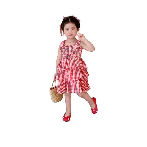 URBANSHOW Платье Красное для детей 3-7 лет