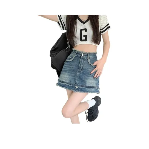 OMOIDAS Джинсовые короткие юбки Женские