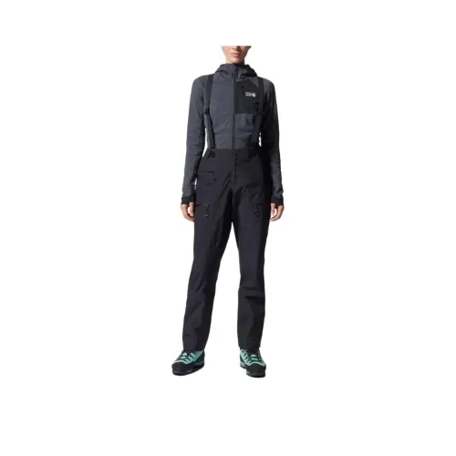 MOUNTAIN HARDWEAR Ветрозащитные штаны женские черные