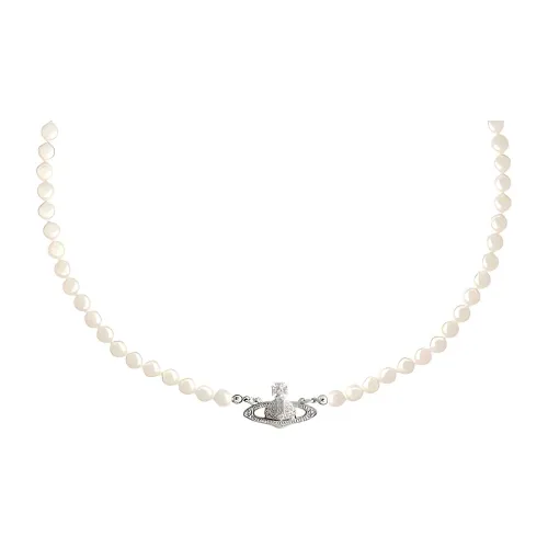 Vivienne Westwood Mini Bas Relief Pearl Ожерелья Мужской