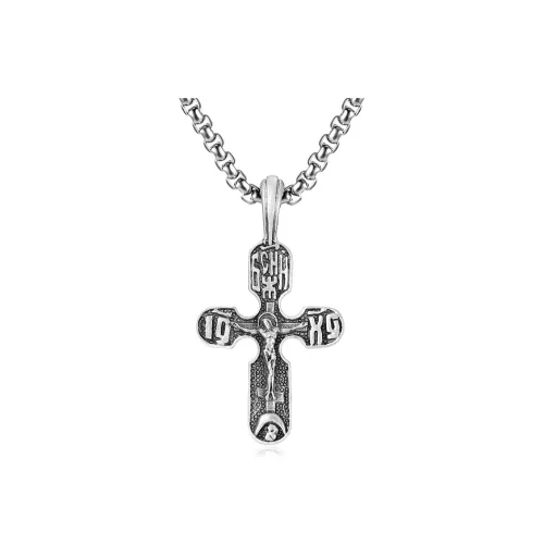 EVBEA Титановые стальные ожерелья унисекс