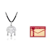 Долговечный замок ожерелье + [Подарочная коробка с частотой любви]