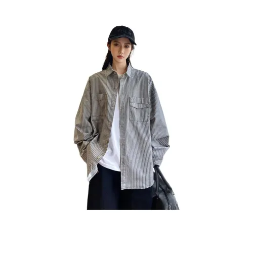 Flowers in water Женские рубашки